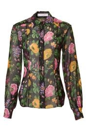 Long Sleeve Floral Shirt at Marissa Collections